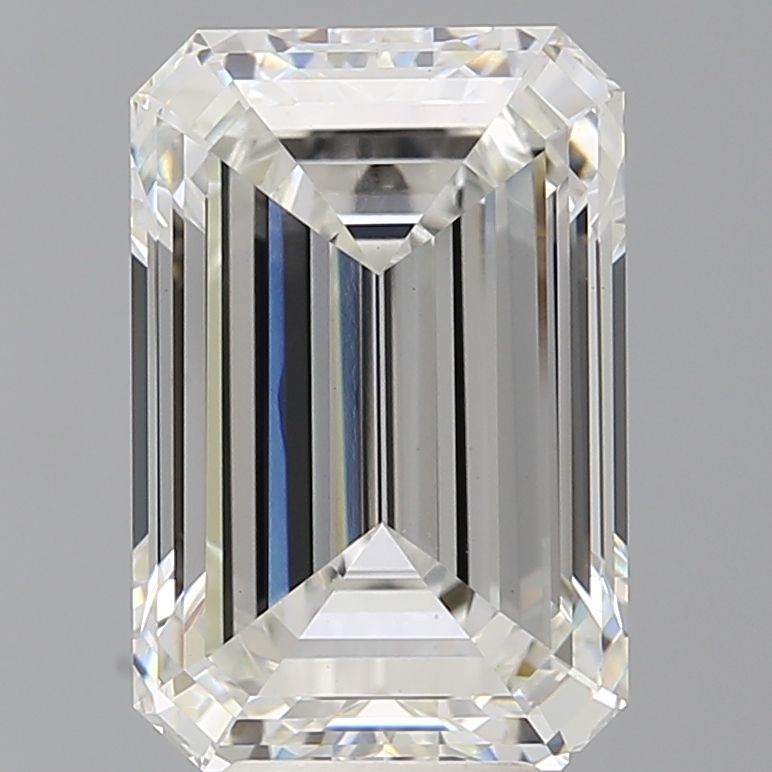6.58 Carat F-VS1 Emerald Lab Diamond