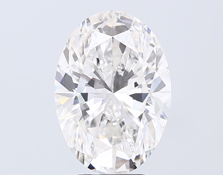 4.52 Carat F-VS1 Oval Lab Diamond