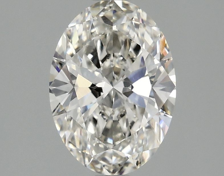 1.54 Carat H-VVS2 Oval Lab Diamond