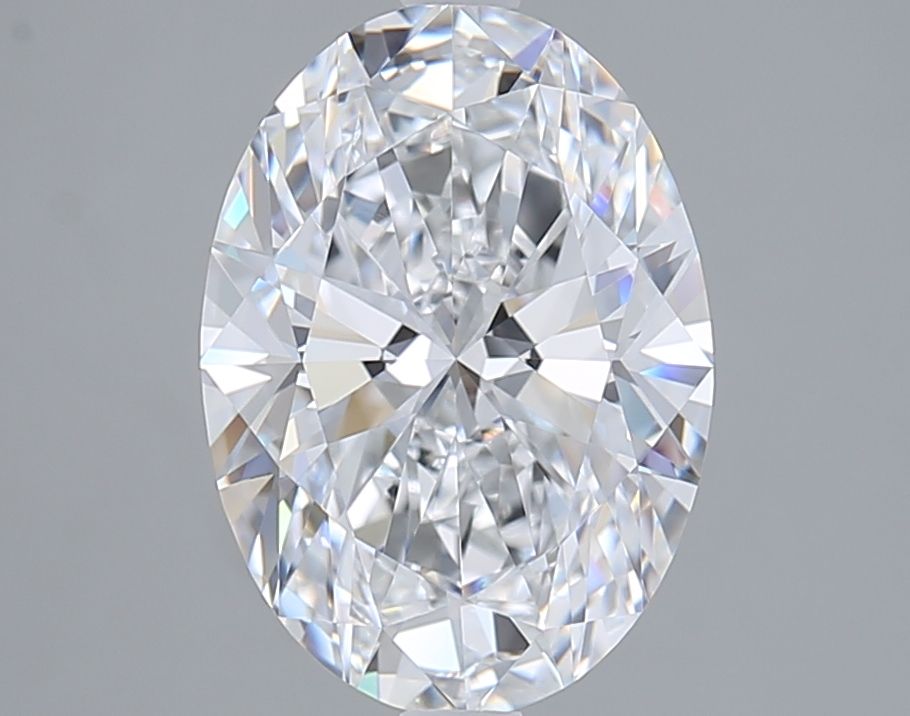 3.52 Carat D-VVS2 Oval Lab Diamond