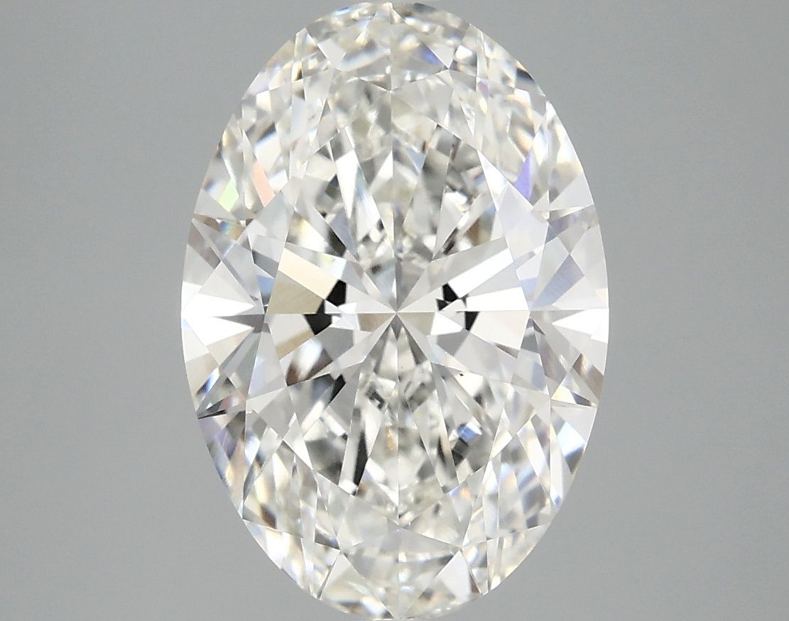 3.81 Carat G-VS1 Oval Lab Diamond