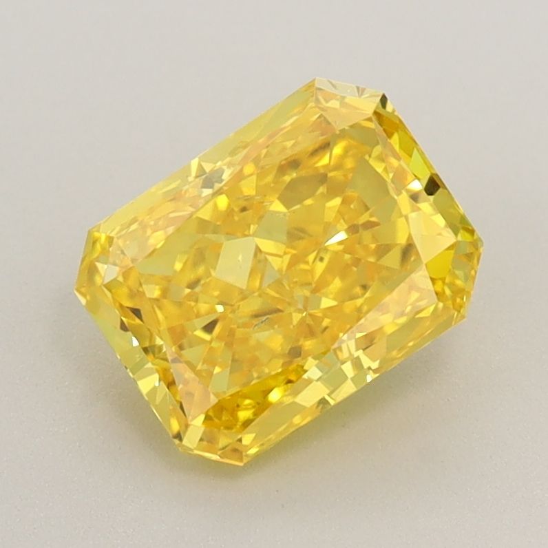 1.25 Carat Radiant Cut Fancy Yellow