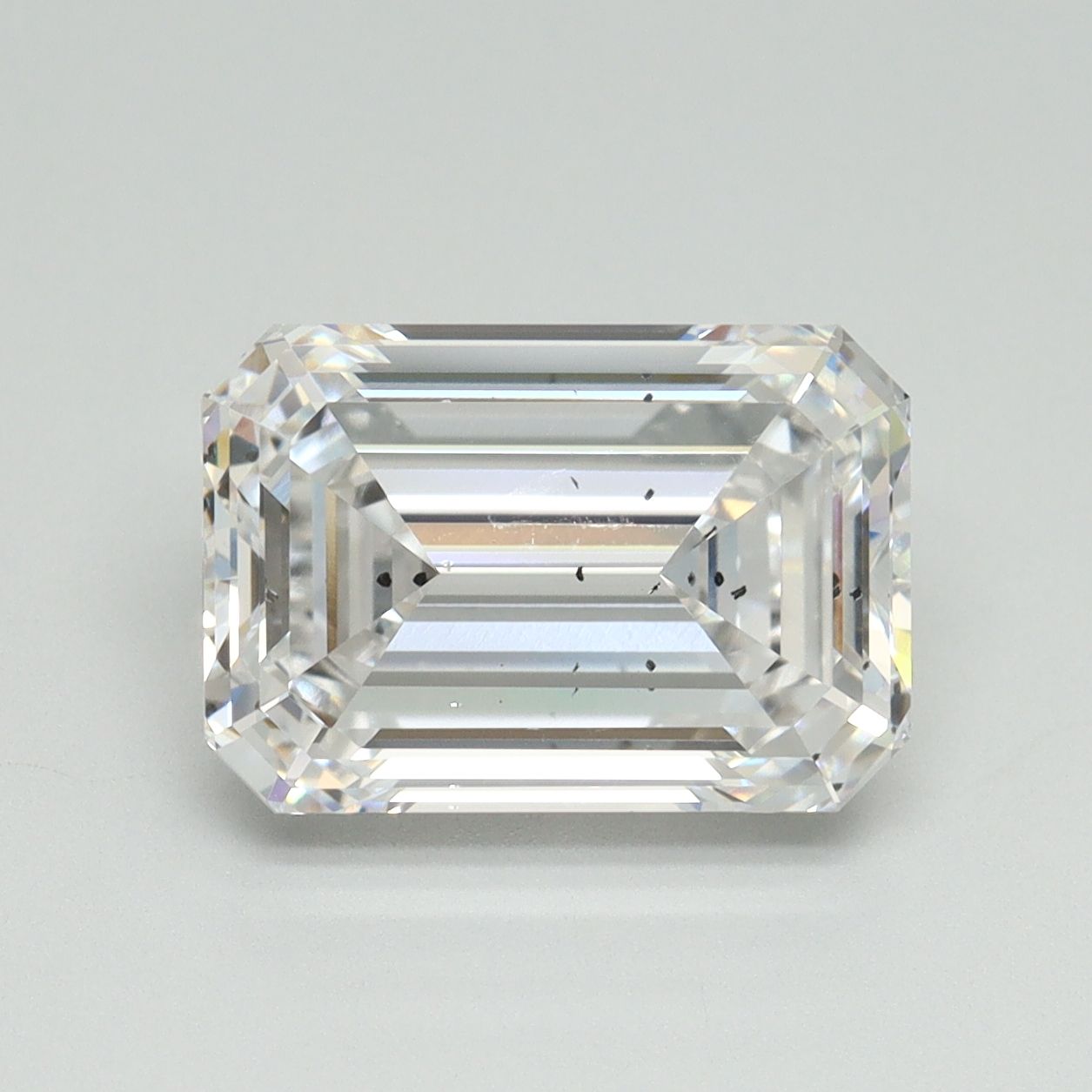 4.04 Carat D-SI2 Emerald Lab Diamond