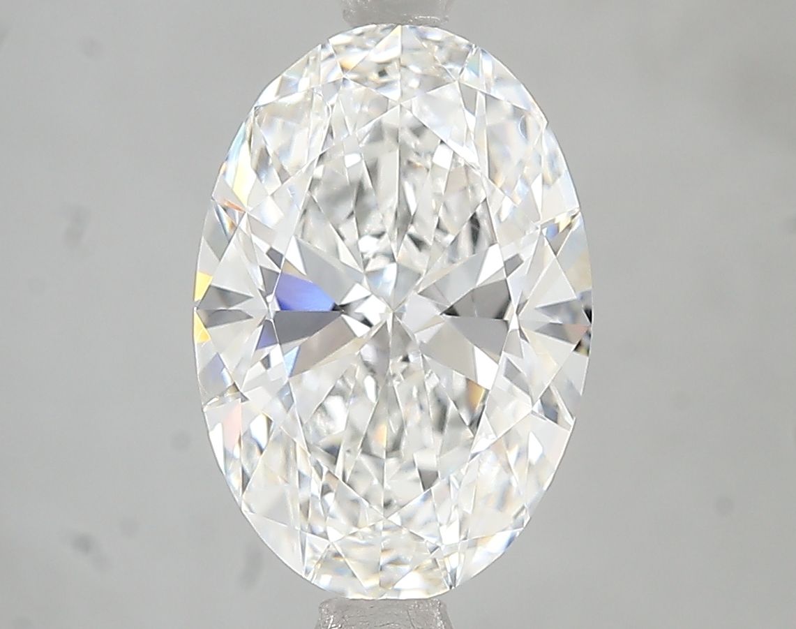 7.02 Carat F-VVS2 Oval Lab Diamond