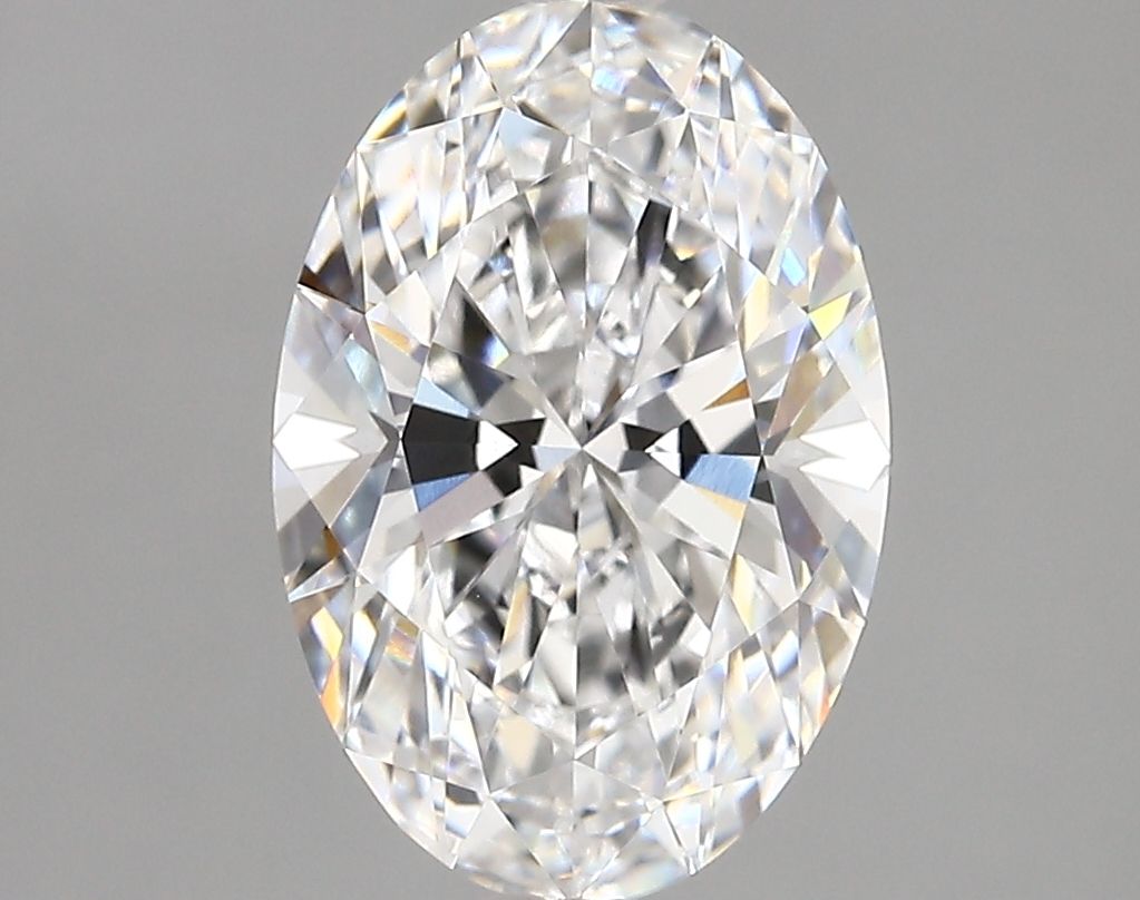 2.84 Carat D VVS2 Oval Lab Diamond