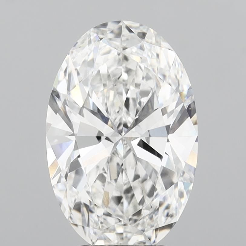 3.24 Carat E-VVS2 Oval Lab Diamond