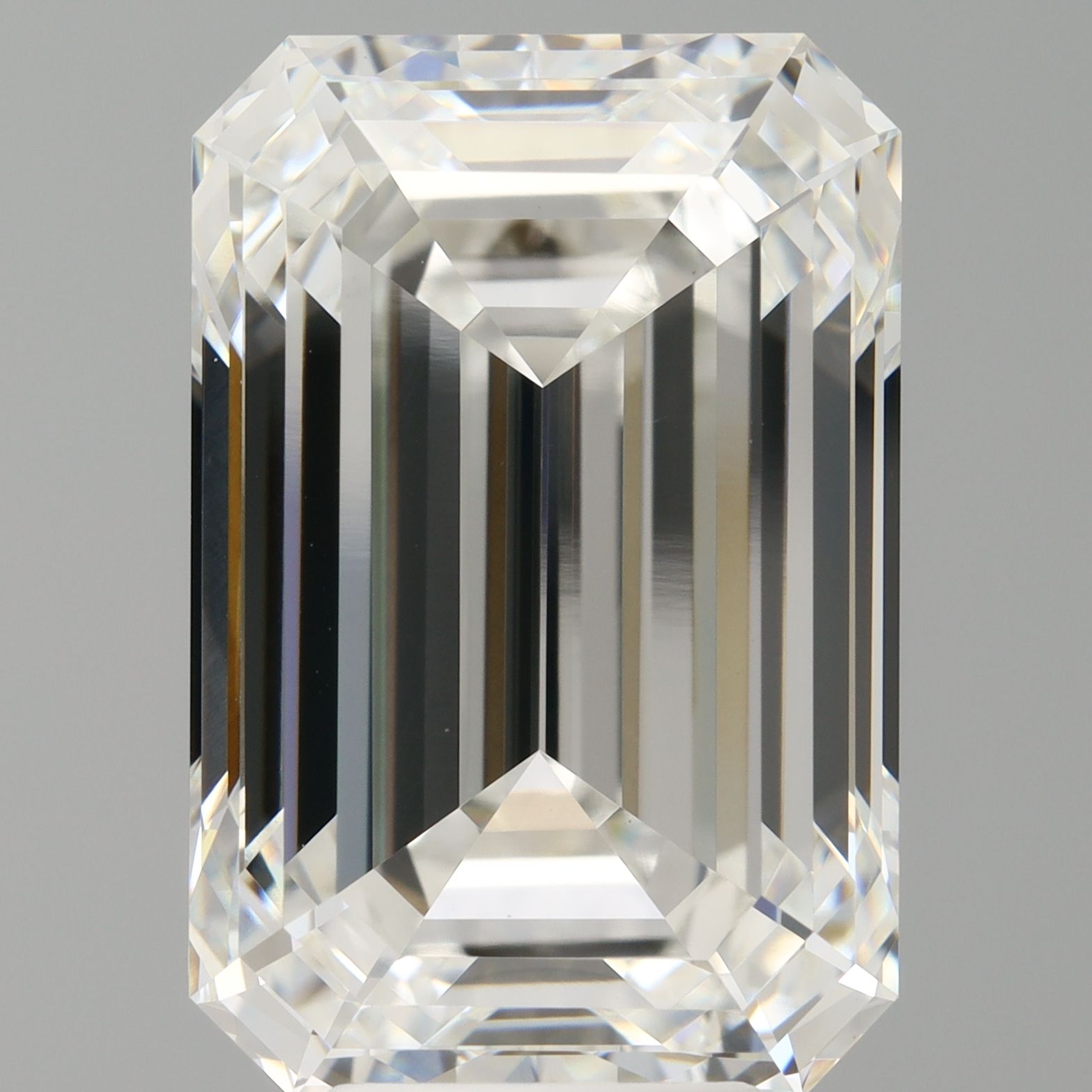 8.11 Carat F VVS2 Emerald Lab Diamond