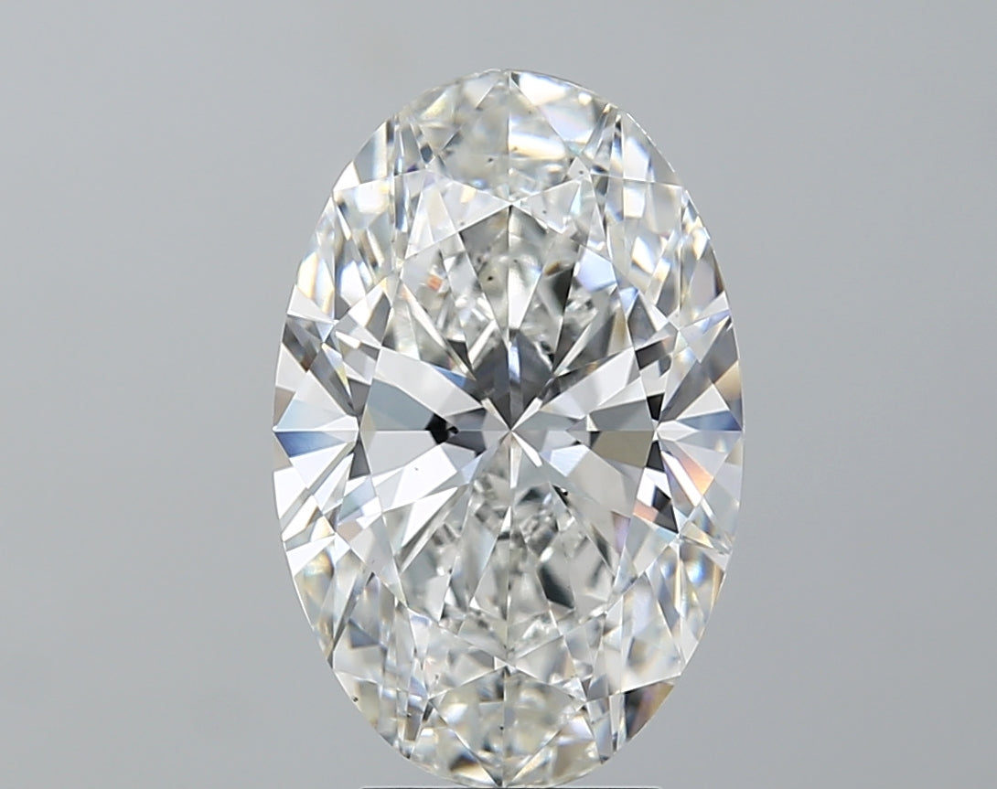 4.52 Carat F VS2 Oval Lab Diamond