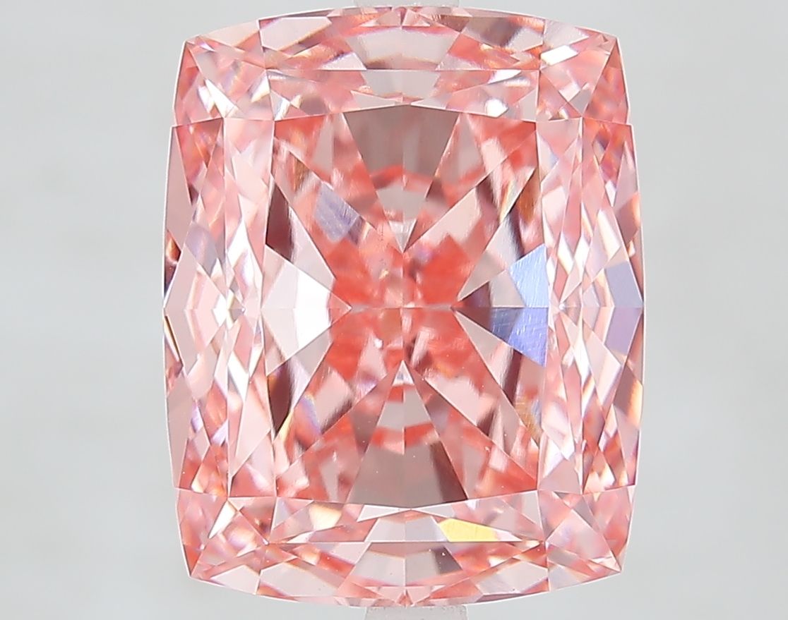8.10 Carat Cushion Cut Fancy Pink