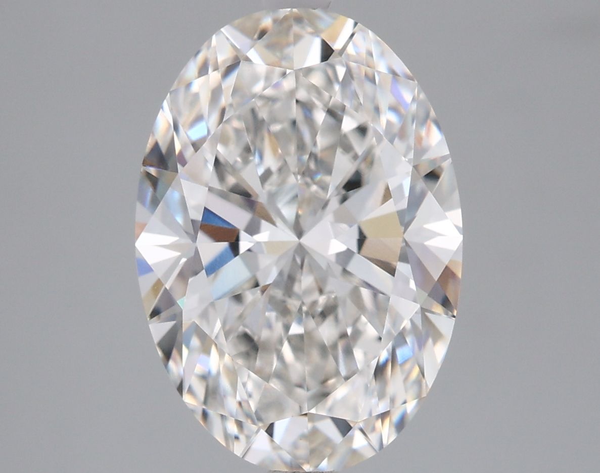 3.04 Carat G-VVS1 Oval Lab Diamond