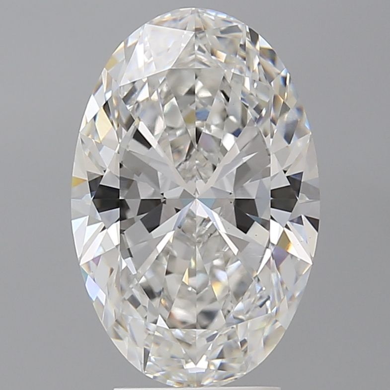 4.09 Carat E-VVS2 Oval Lab Diamond