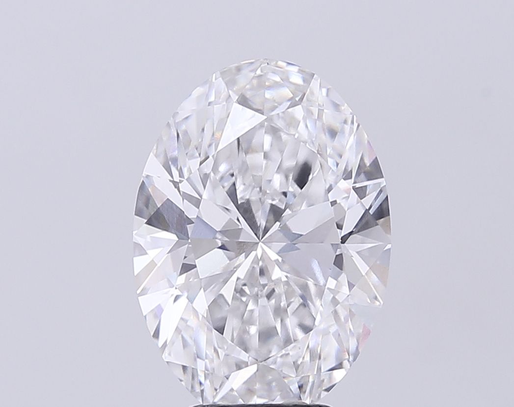5.02 Carat D-VVS1 Oval Lab Diamond