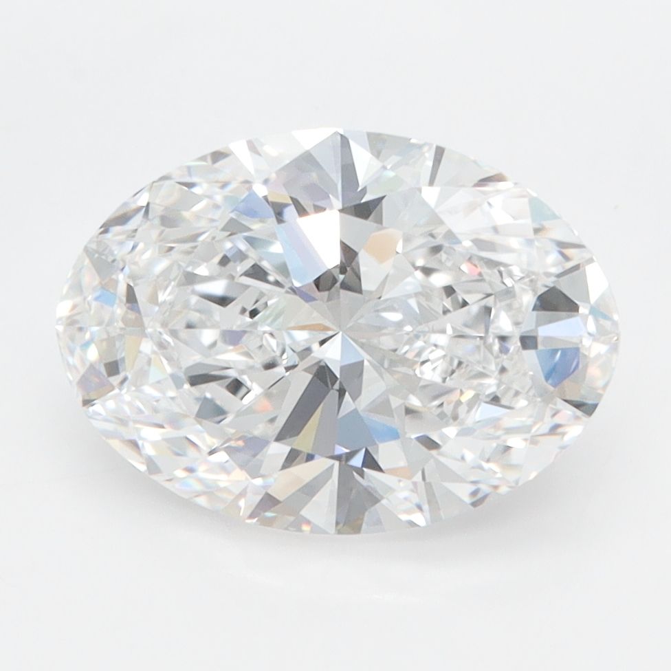 3.00 Carat D-VVS1 Oval Lab Diamond