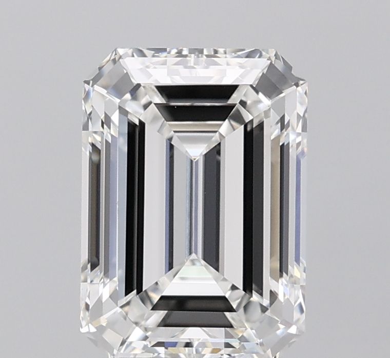 3.02 Carat F-VVS2 Emerald Lab Diamond