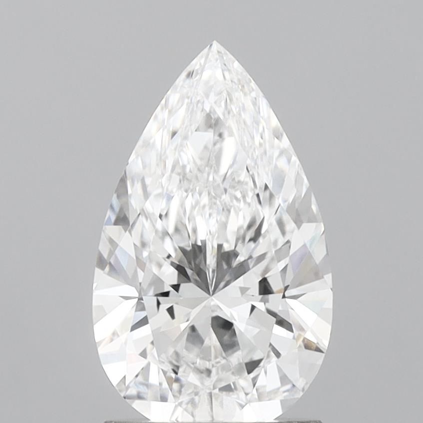 1.6 Carat D-VVS2 Pear Lab Diamond