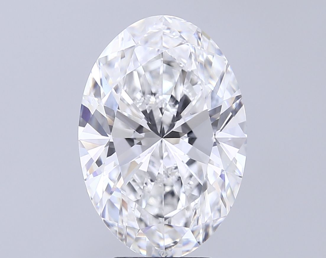 6.03 Carat E-VS1 Oval Lab Diamond