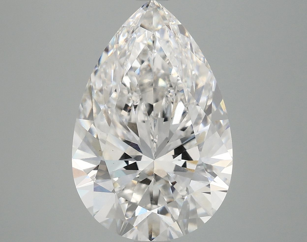 5.08 Carat F-VS1 Pear Lab Diamond