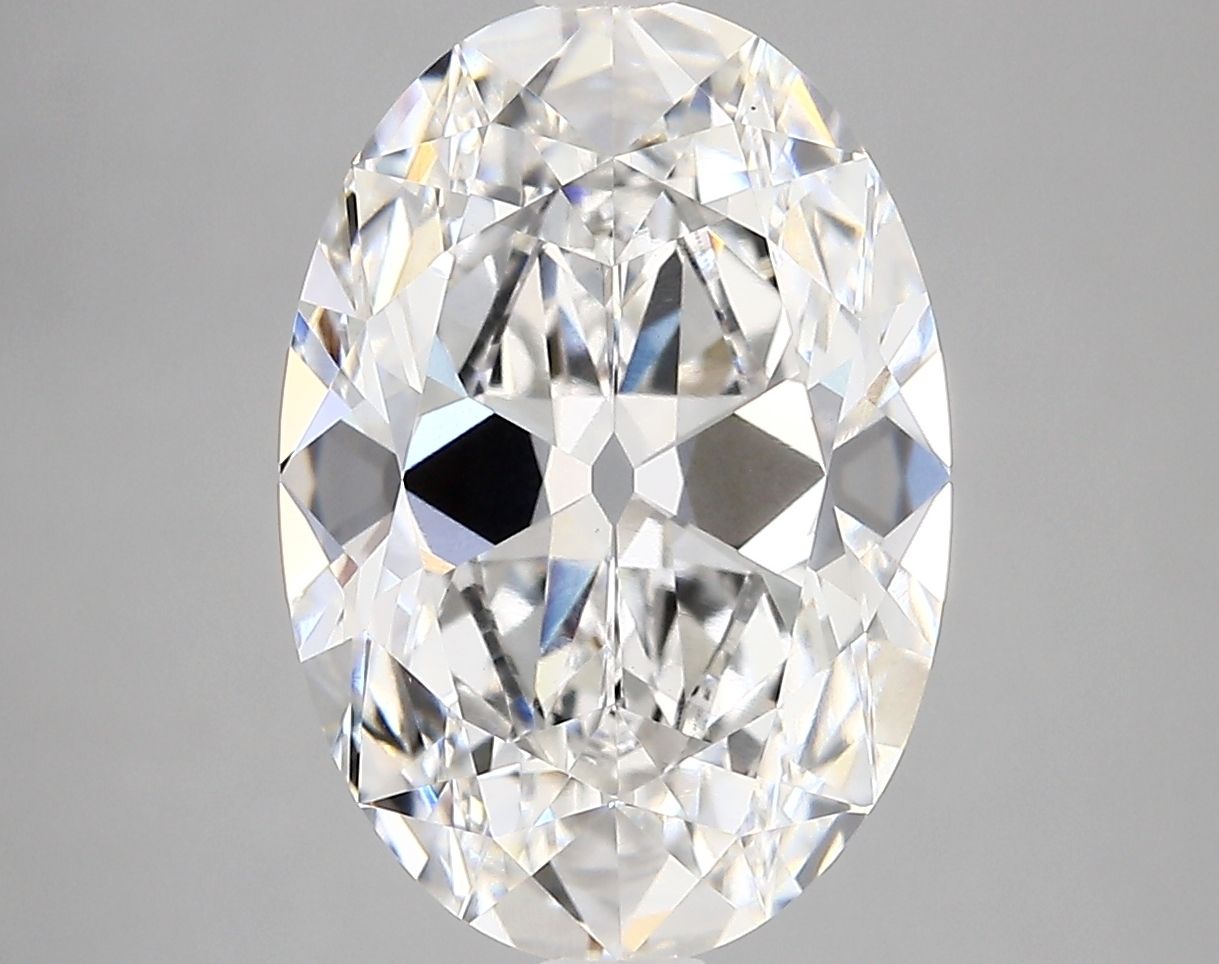 5.07 Carat F-VVS2 Oval Lab Diamond