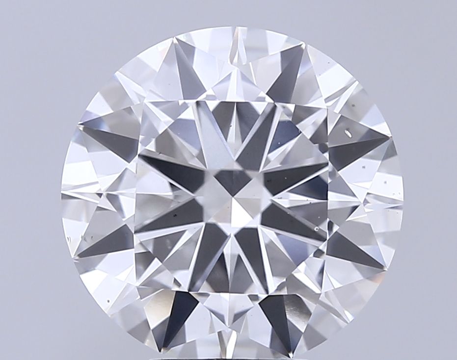 7 Carat F-VS2 Round Lab Diamond