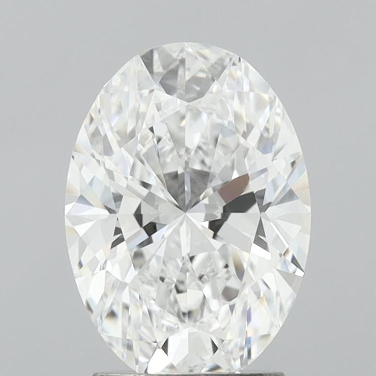 2.56 Carat D-VVS2 Oval Lab Diamond