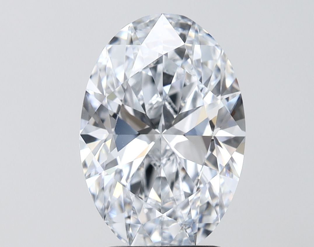 3.05 Carat F-VVS1 Oval Lab Diamond