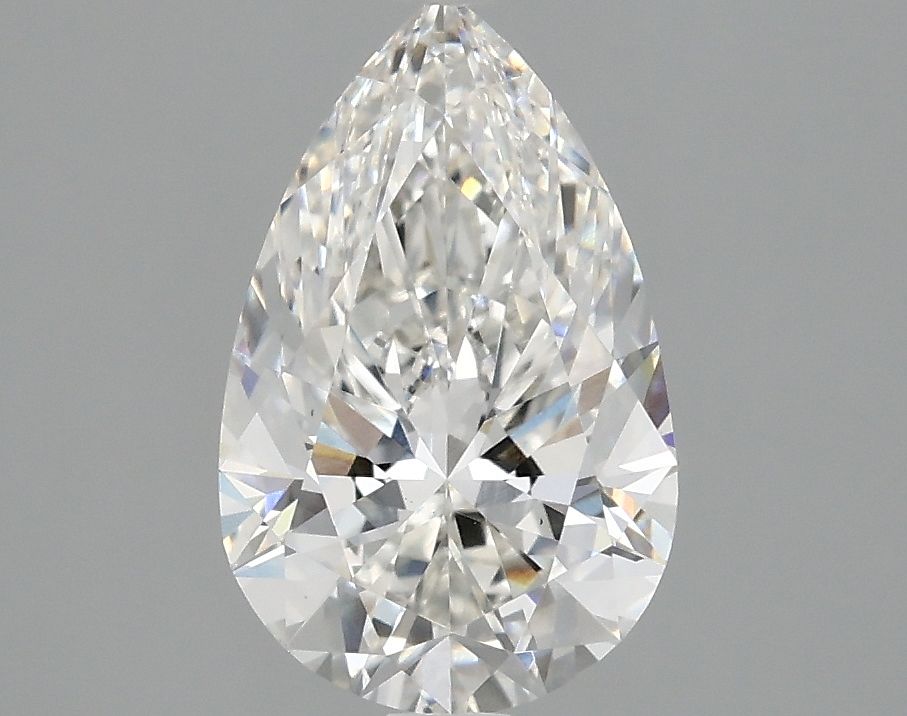1.88 Carat F-VS1 Pear Lab Diamond