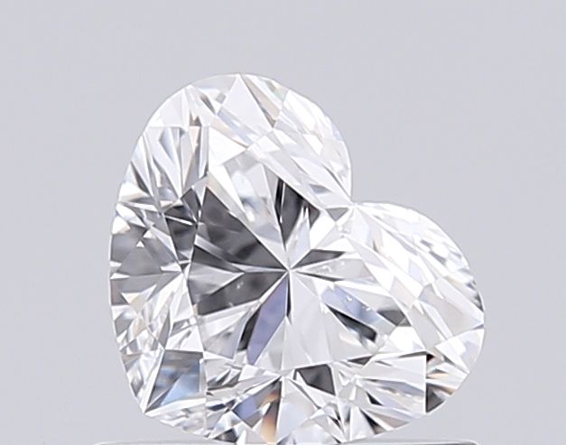 0.72 Carat D-VS2 Heart Cut Diamond