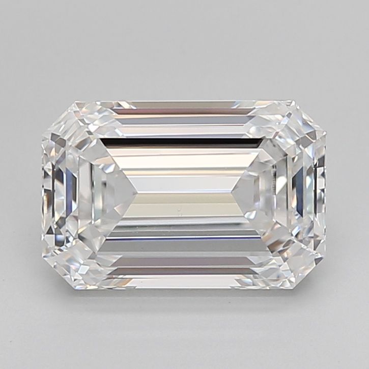 3.01 Carat D-VVS2 Emerald Lab Diamond