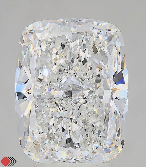 5.00 Carat D-FL Cushion Lab Diamond