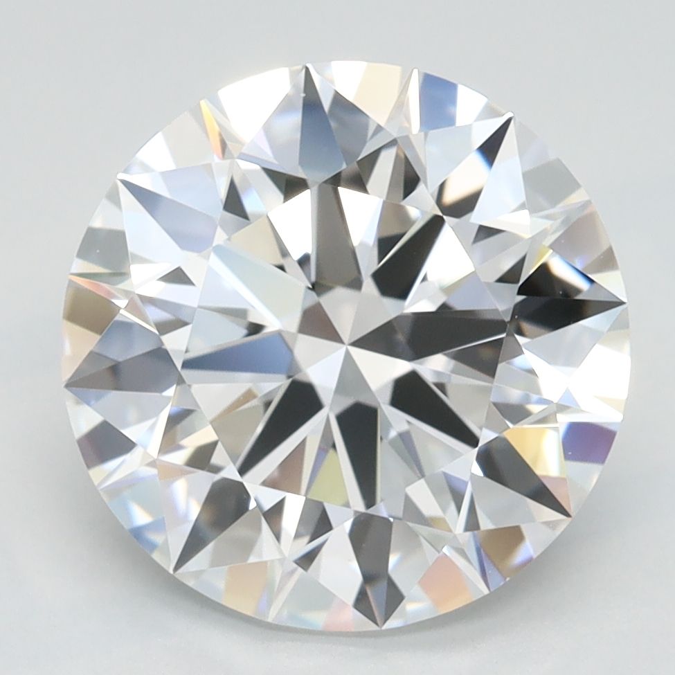 3.40 Carat D-IF Round Lab Diamond