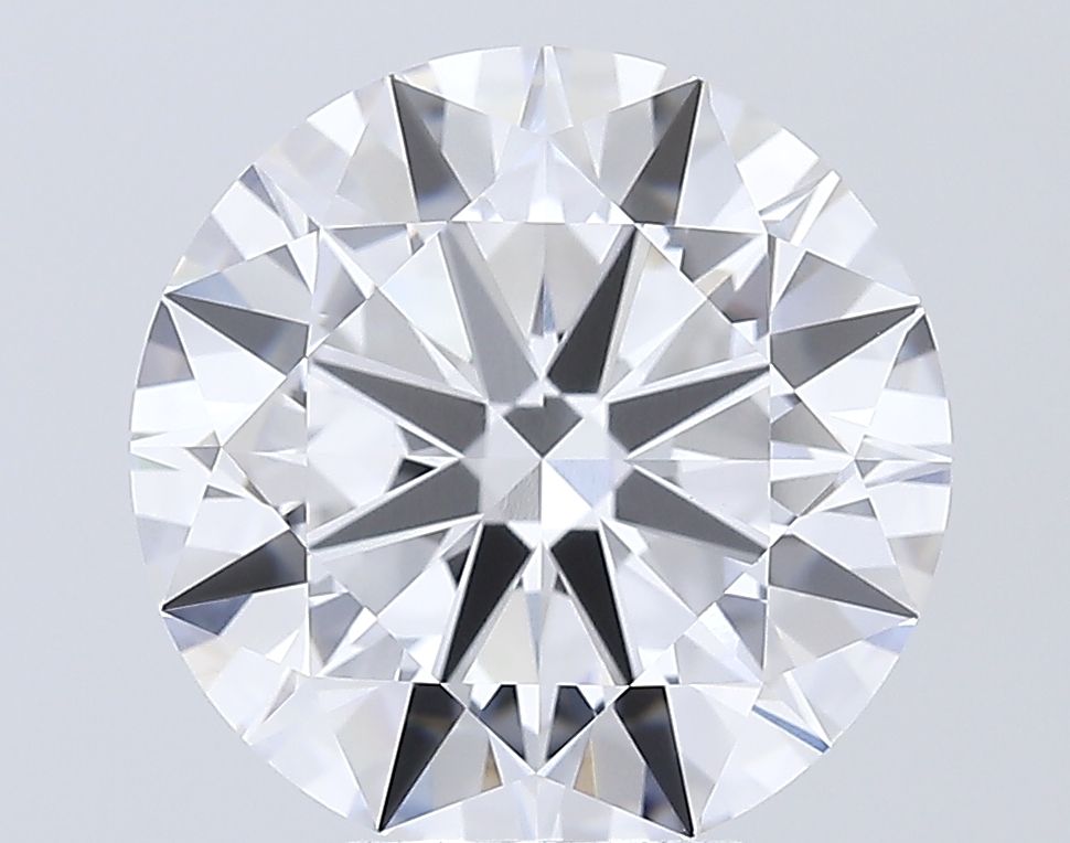 6.01 Carat D-VVS2 Round Lab Diamond