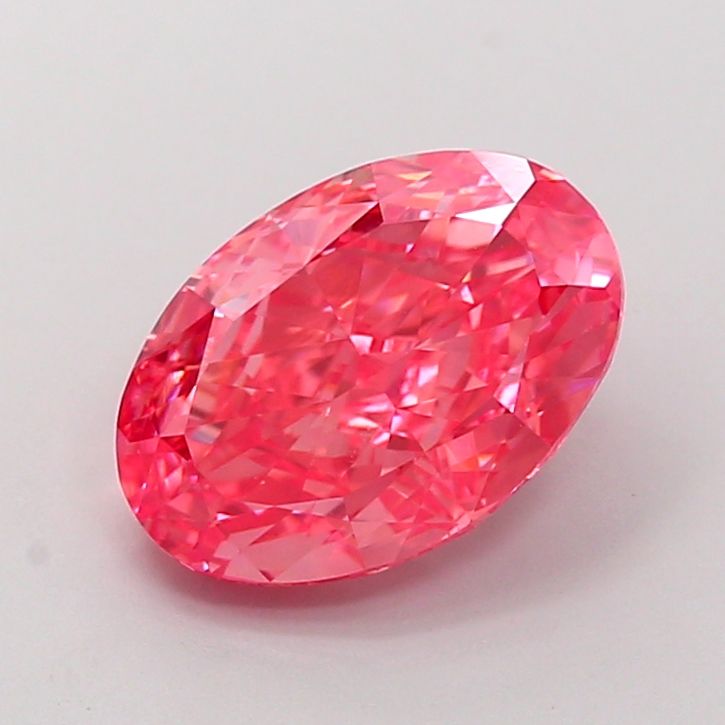 2.56 Carat Oval Cut Fancy Pink