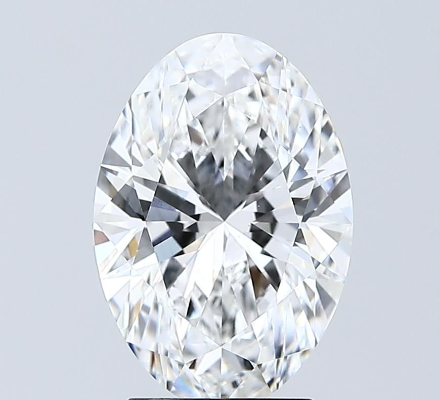2.57 Carat D-VS1 Oval Lab Diamond