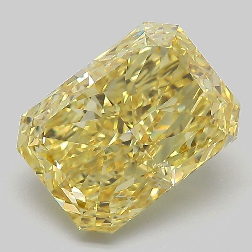 3.11 Carat Radiant Cut Fancy Yellow
