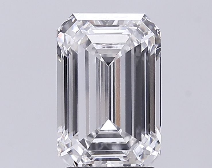 3.06 Carat F-VS1 Emerald Lab Diamond