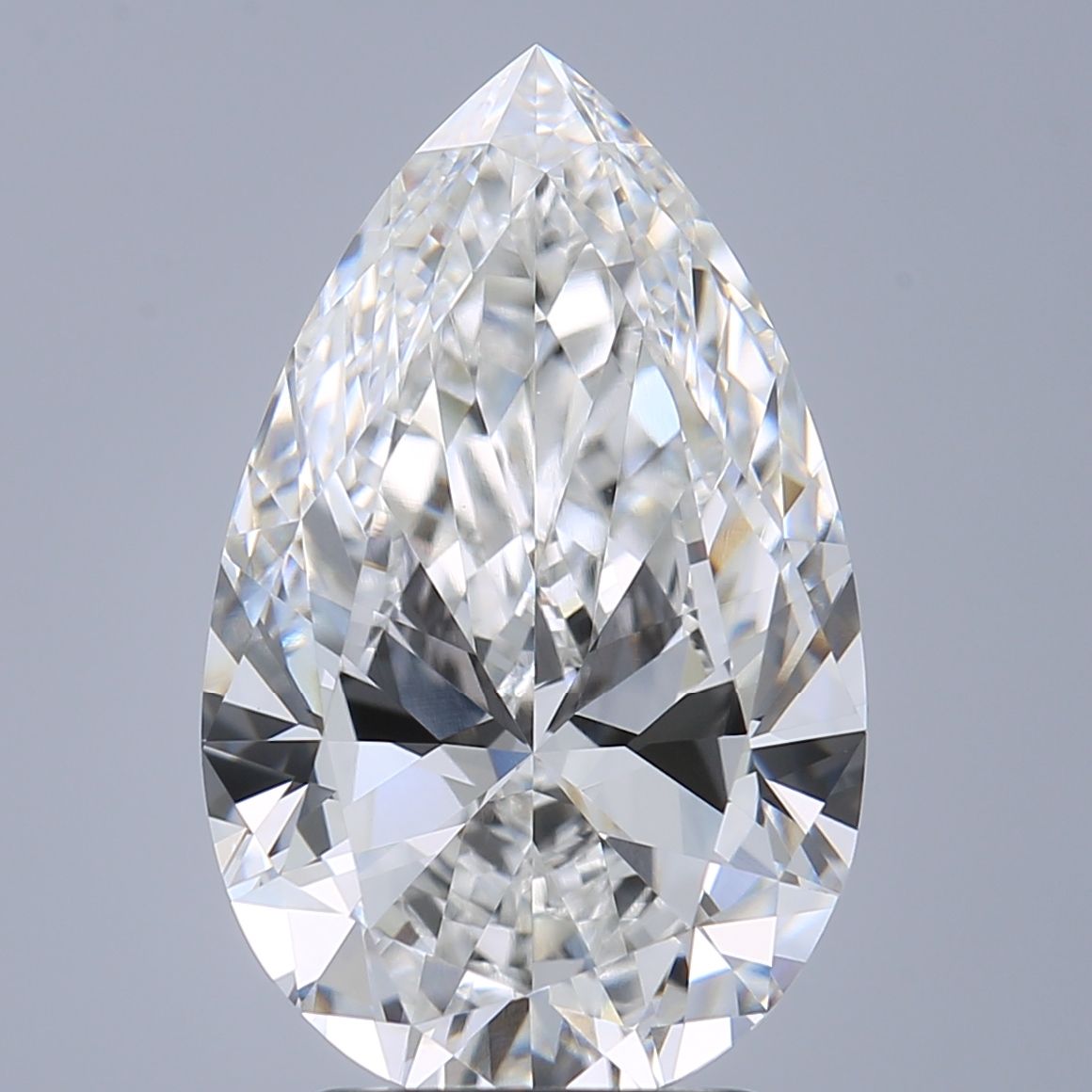 3.00 Carat E-VVS1 Pear Lab Diamond