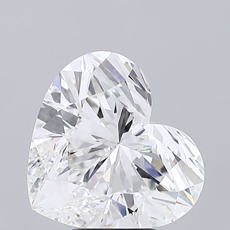 6.53 Carat E-VVS2 Heart Lab Diamond