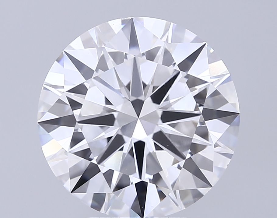 6.03 Carat F-VVS2 Round Lab Diamond
