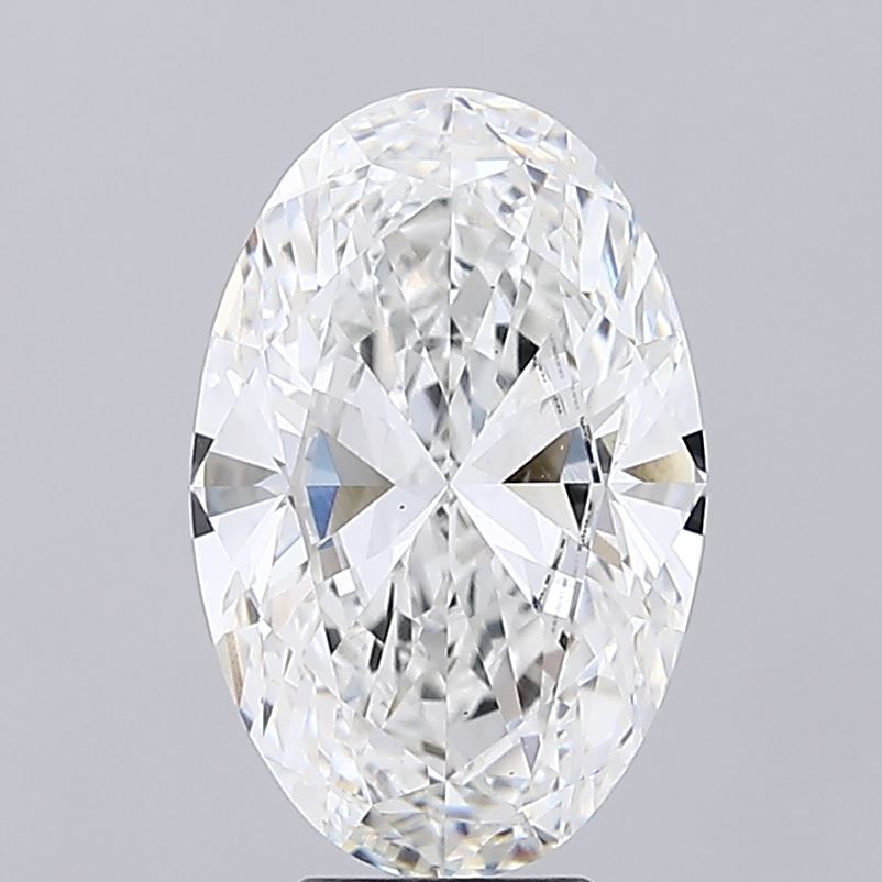 5.64 Carat F-VS1 Oval Lab Diamond