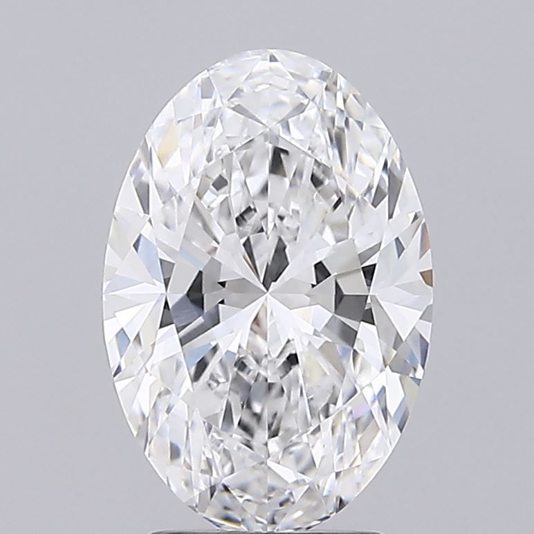 3.02 Carat D-VVS2 Oval Lab Diamond