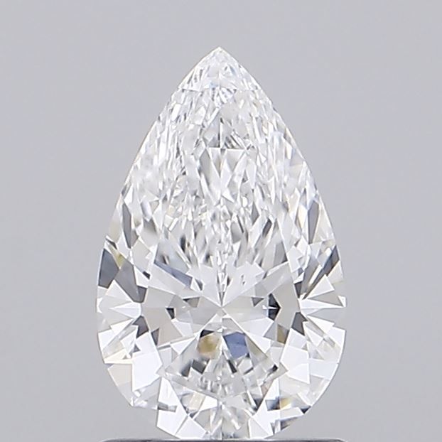 4.39 Carat F-VVS2 Pear Lab Diamond