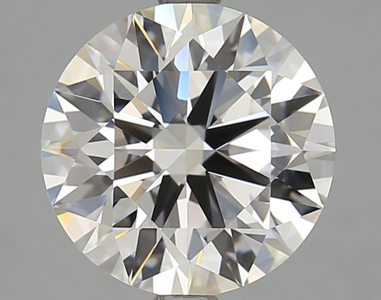 3.45 Carat F-VVS1 Round Lab Diamond