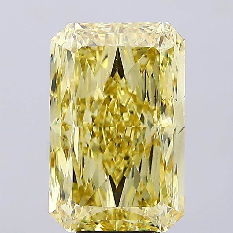 10.11 Carat Radiant Cut Fancy Yellow