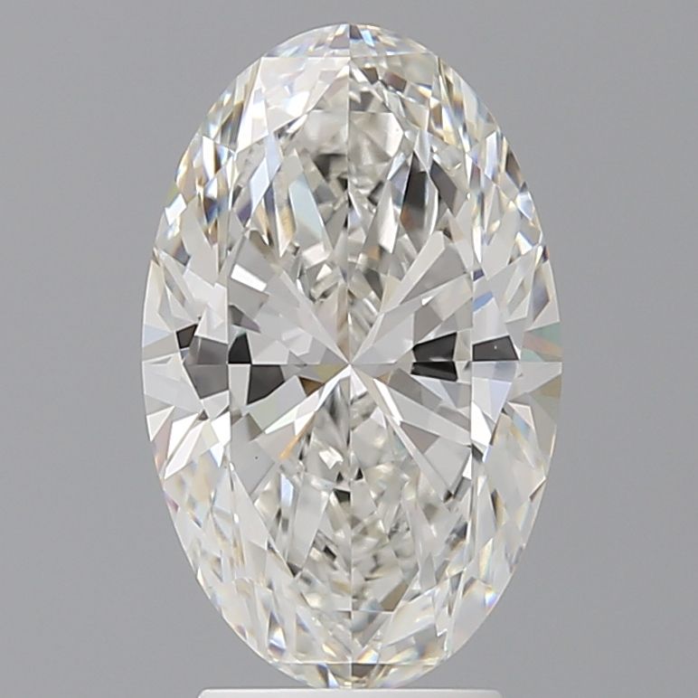 3.50 Carat G-VVS2 Oval Lab Diamond