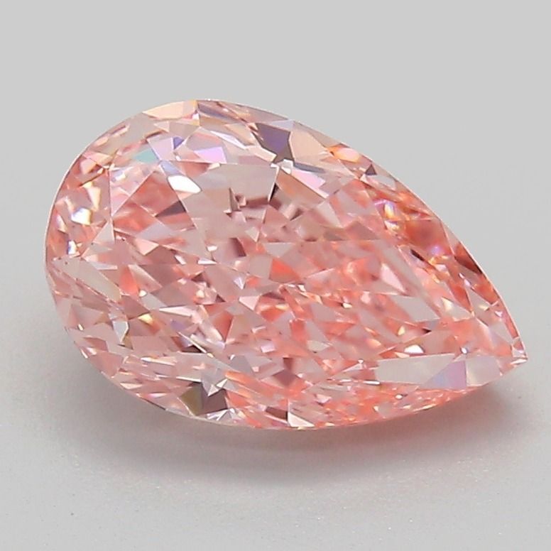 2.04 Carat Pear Cut Fancy Pink