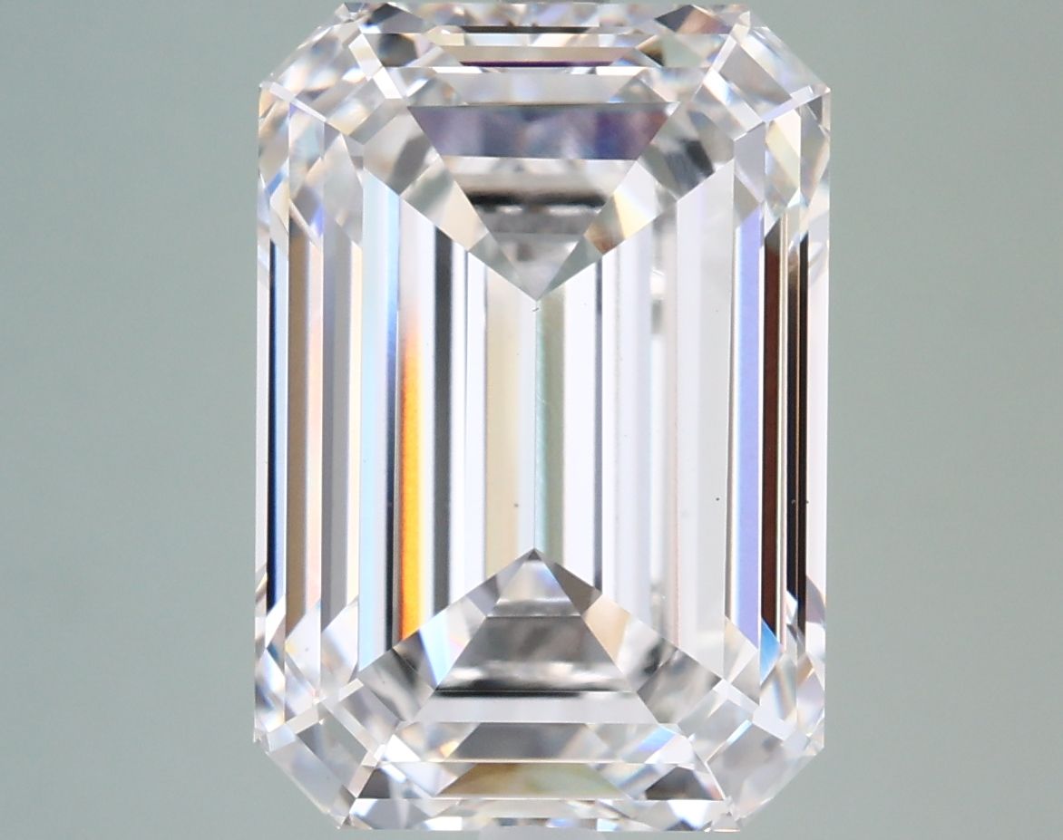 8.10 Carat G-VS1 Emerald Lab Diamond