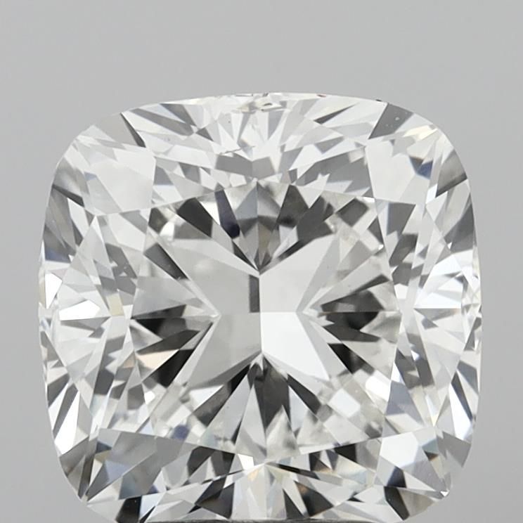 4.03 Carat F-VVS2 Cushion Lab Diamond