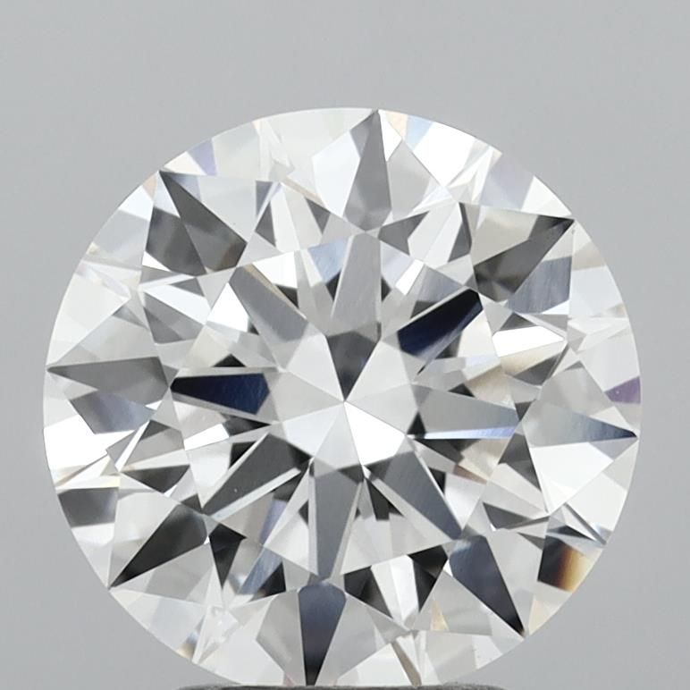 3.21 Carat F-VVS2 Round Lab Diamond