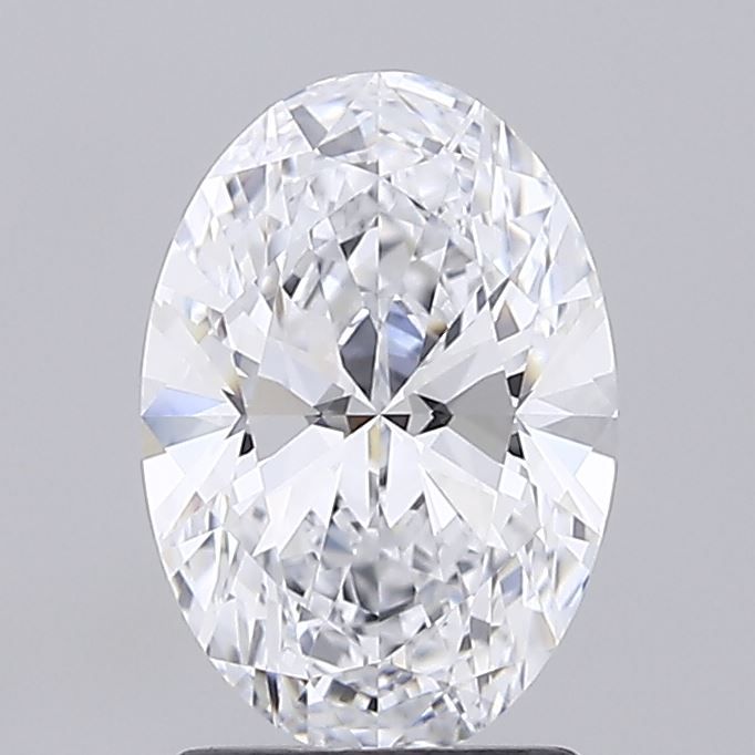 1.72 Carat D-VVS1 Oval Lab Diamond