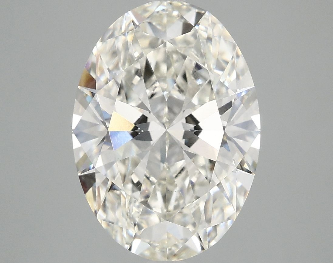 4.08 Carat H-VS1 Oval Lab Diamond